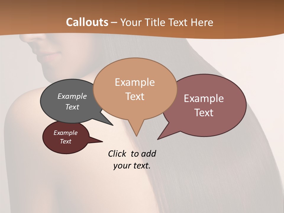 Glasses Shiny Straight PowerPoint Template