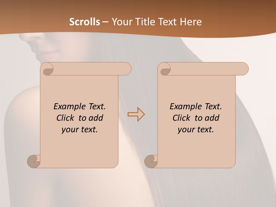 Glasses Shiny Straight PowerPoint Template