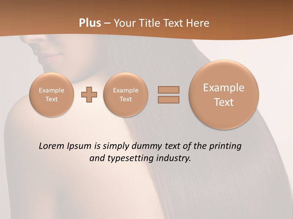 Glasses Shiny Straight PowerPoint Template