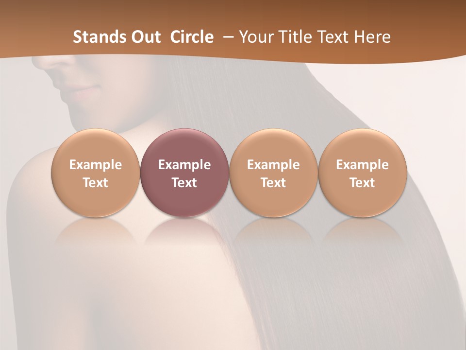 Glasses Shiny Straight PowerPoint Template