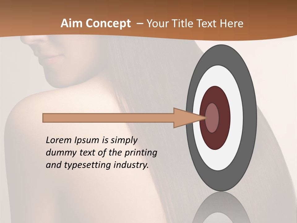 Glasses Shiny Straight PowerPoint Template