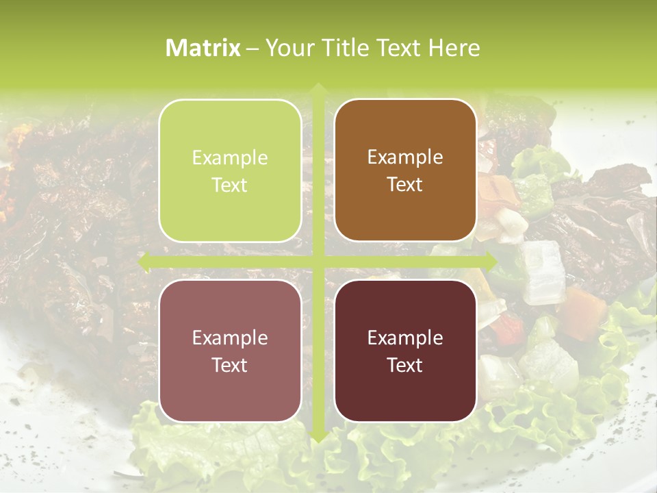 Cuisine Food Fire PowerPoint Template