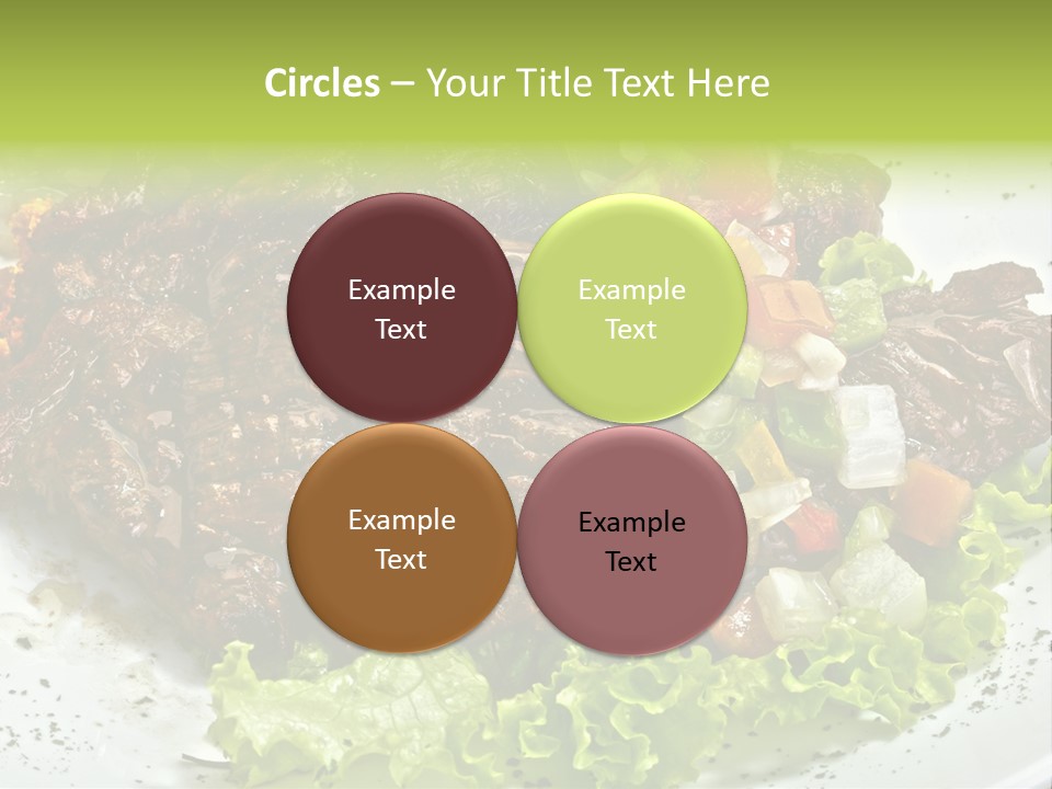 Cuisine Food Fire PowerPoint Template