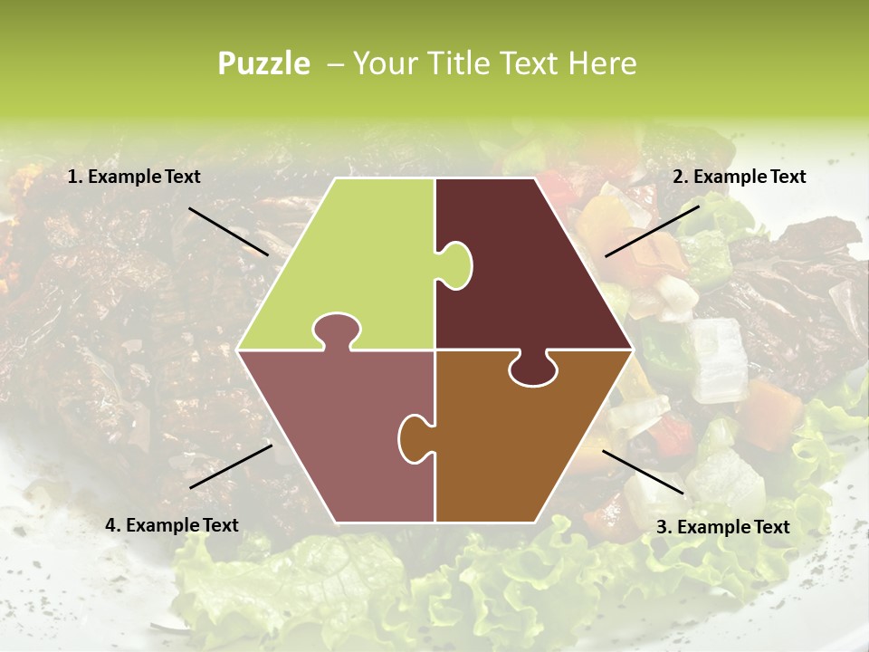 Cuisine Food Fire PowerPoint Template