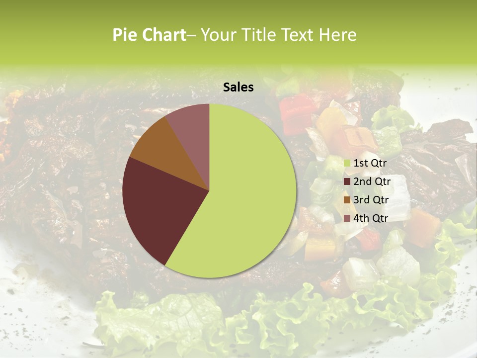 Cuisine Food Fire PowerPoint Template