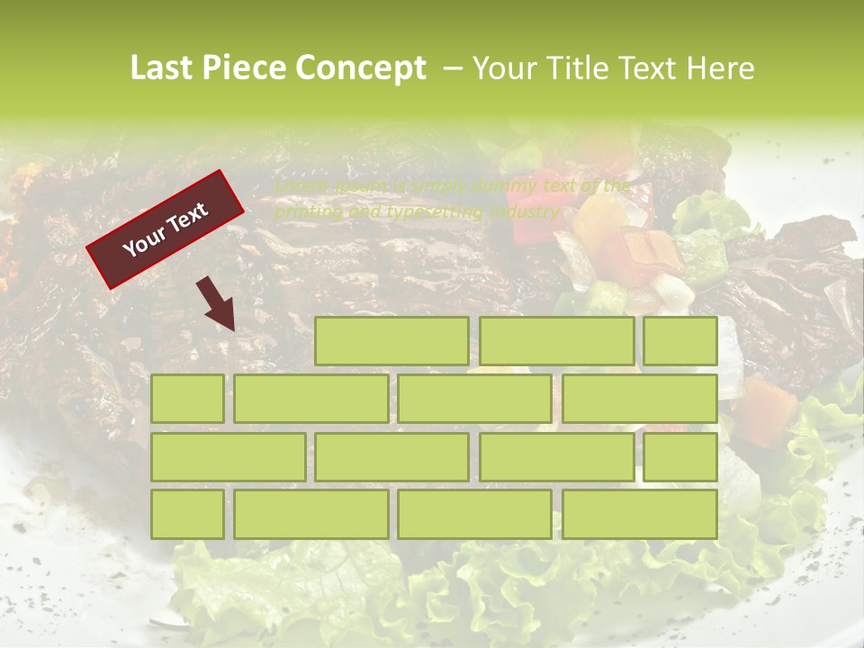 Cuisine Food Fire PowerPoint Template