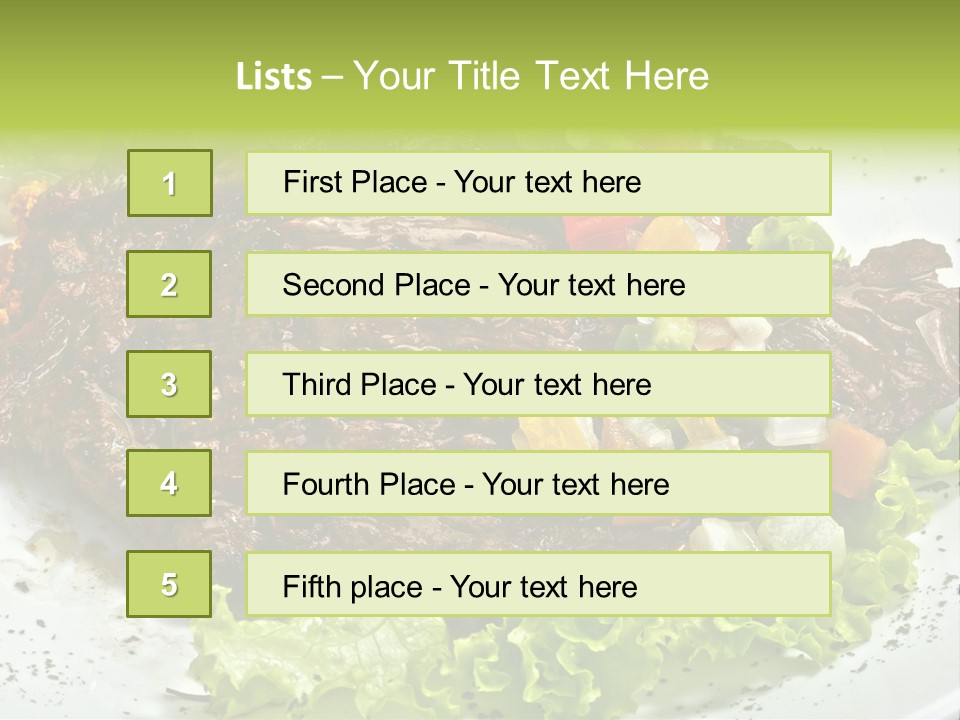 Cuisine Food Fire PowerPoint Template