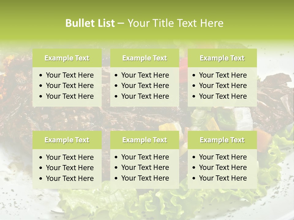 Cuisine Food Fire PowerPoint Template