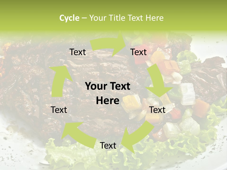 Cuisine Food Fire PowerPoint Template