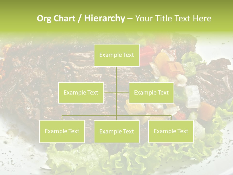 Cuisine Food Fire PowerPoint Template