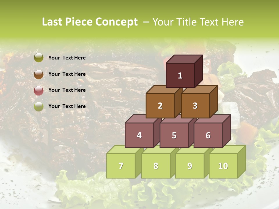 Cuisine Food Fire PowerPoint Template