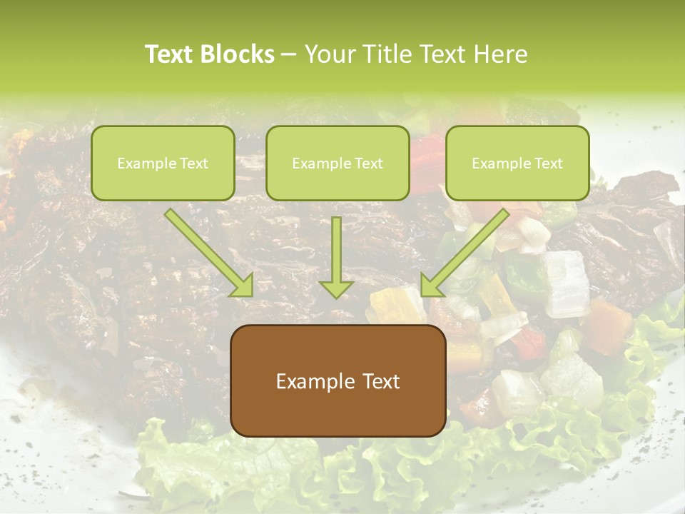 Cuisine Food Fire PowerPoint Template