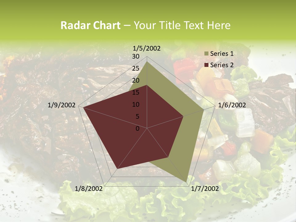 Cuisine Food Fire PowerPoint Template