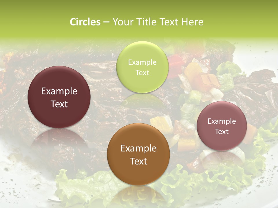 Cuisine Food Fire PowerPoint Template