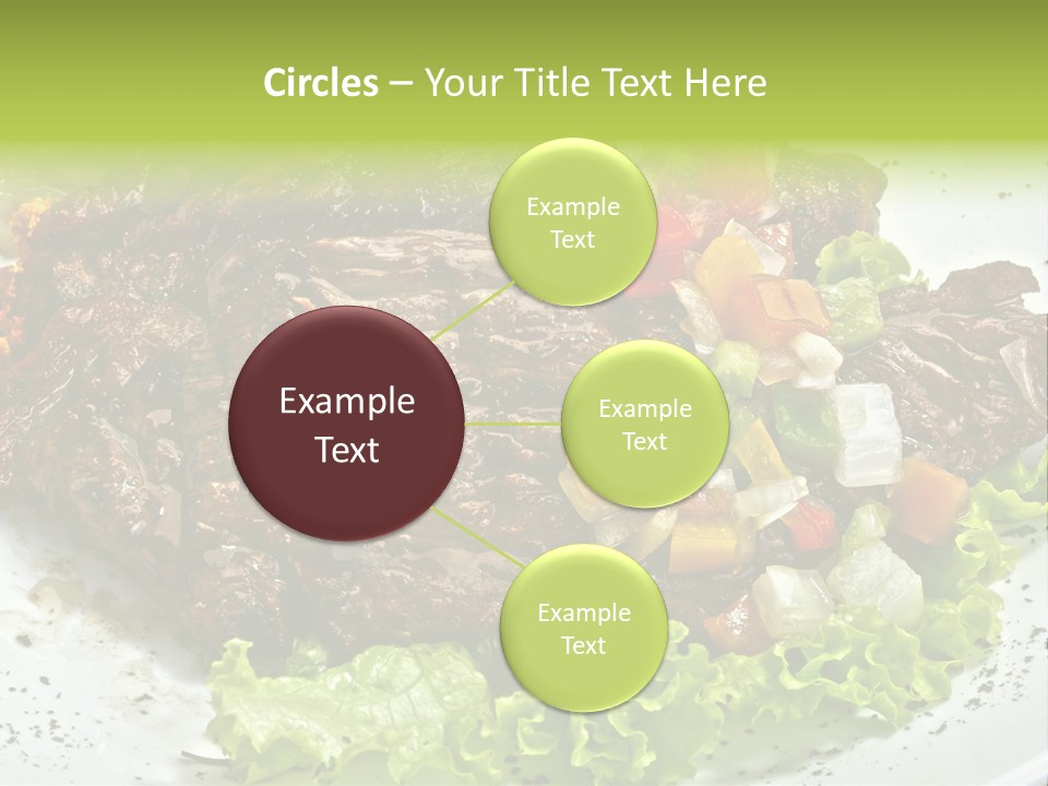 Cuisine Food Fire PowerPoint Template