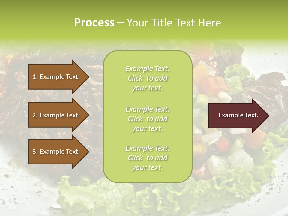 Cuisine Food Fire PowerPoint Template