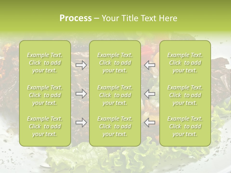Cuisine Food Fire PowerPoint Template
