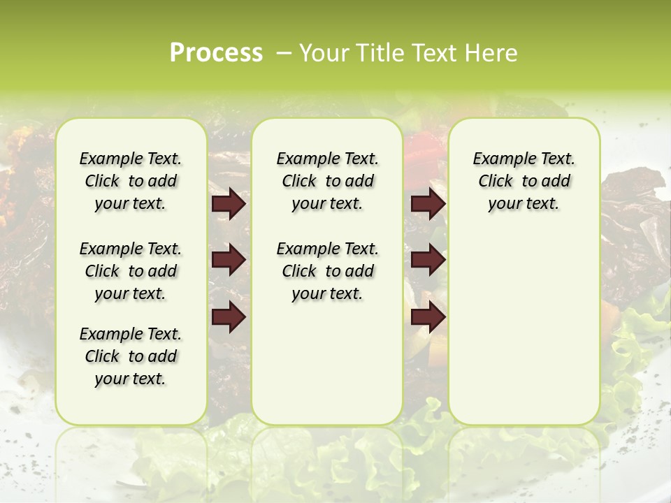 Cuisine Food Fire PowerPoint Template