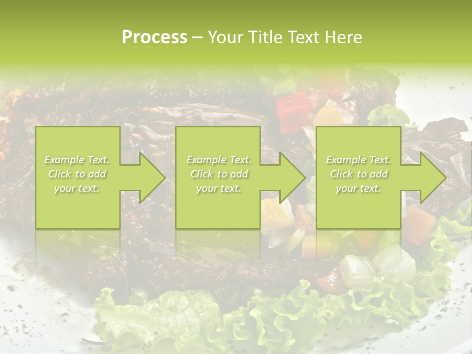 Cuisine Food Fire PowerPoint Template