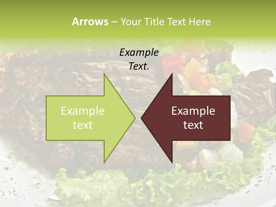 Cuisine Food Fire PowerPoint Template