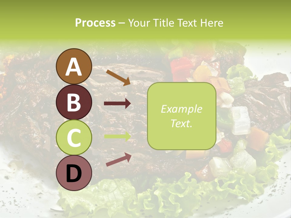 Cuisine Food Fire PowerPoint Template