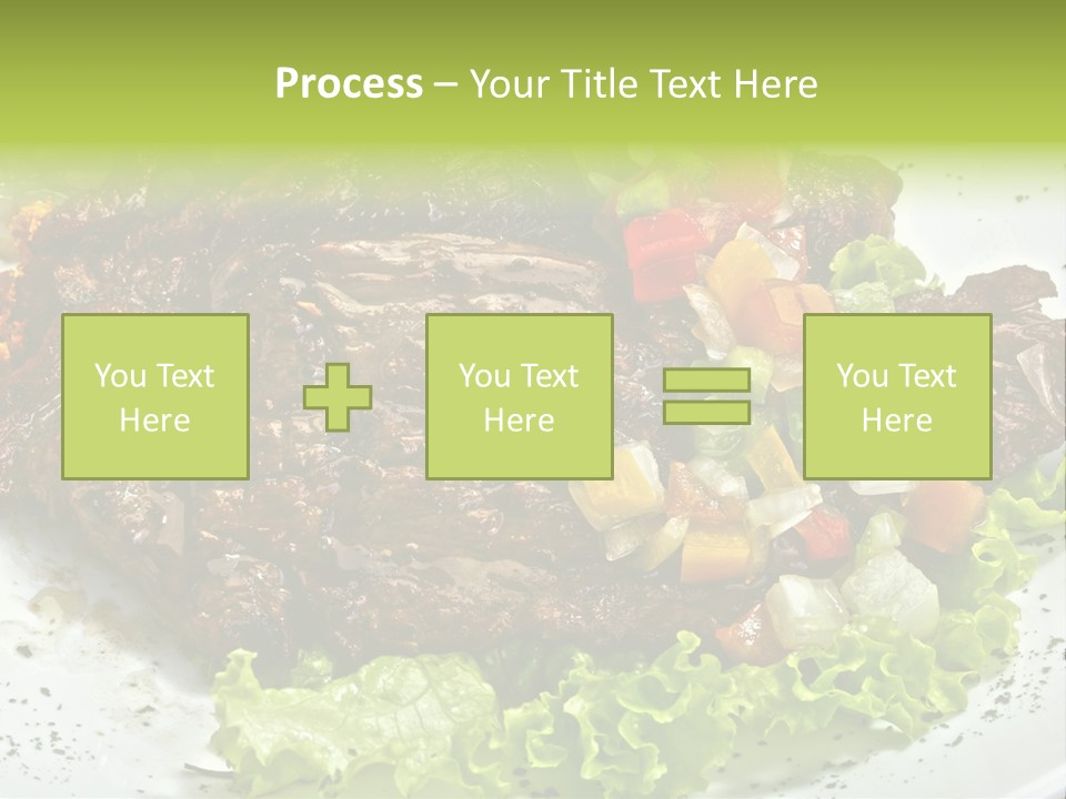Cuisine Food Fire PowerPoint Template