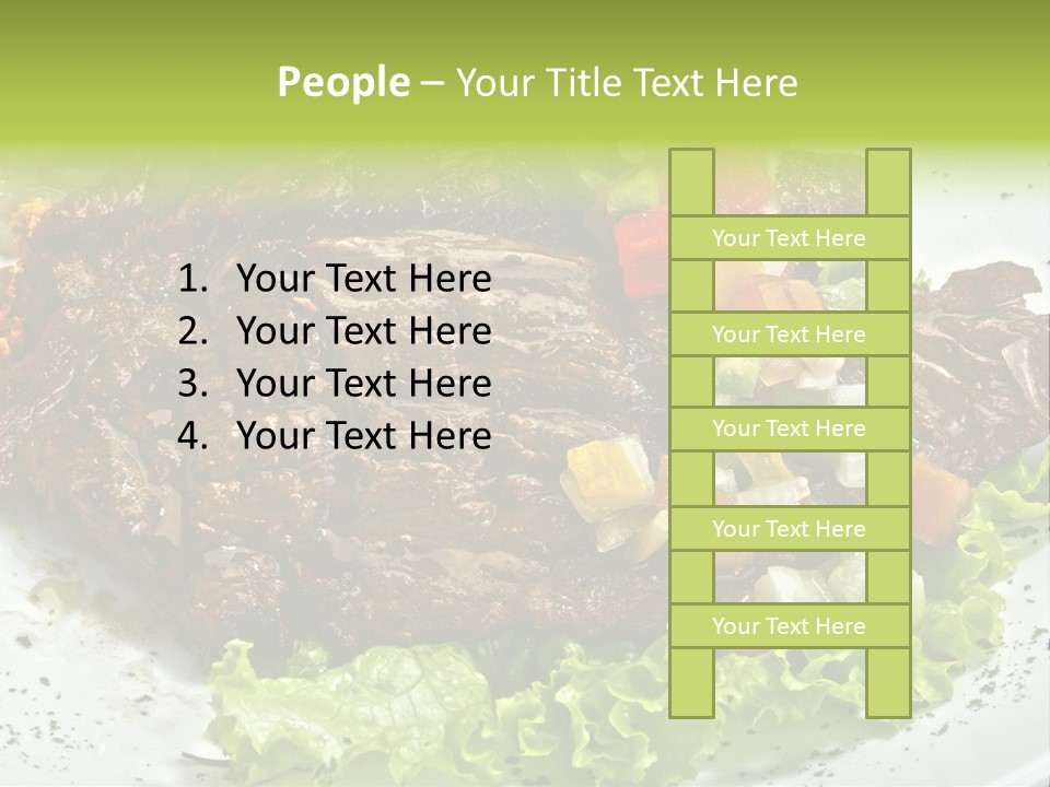 Cuisine Food Fire PowerPoint Template