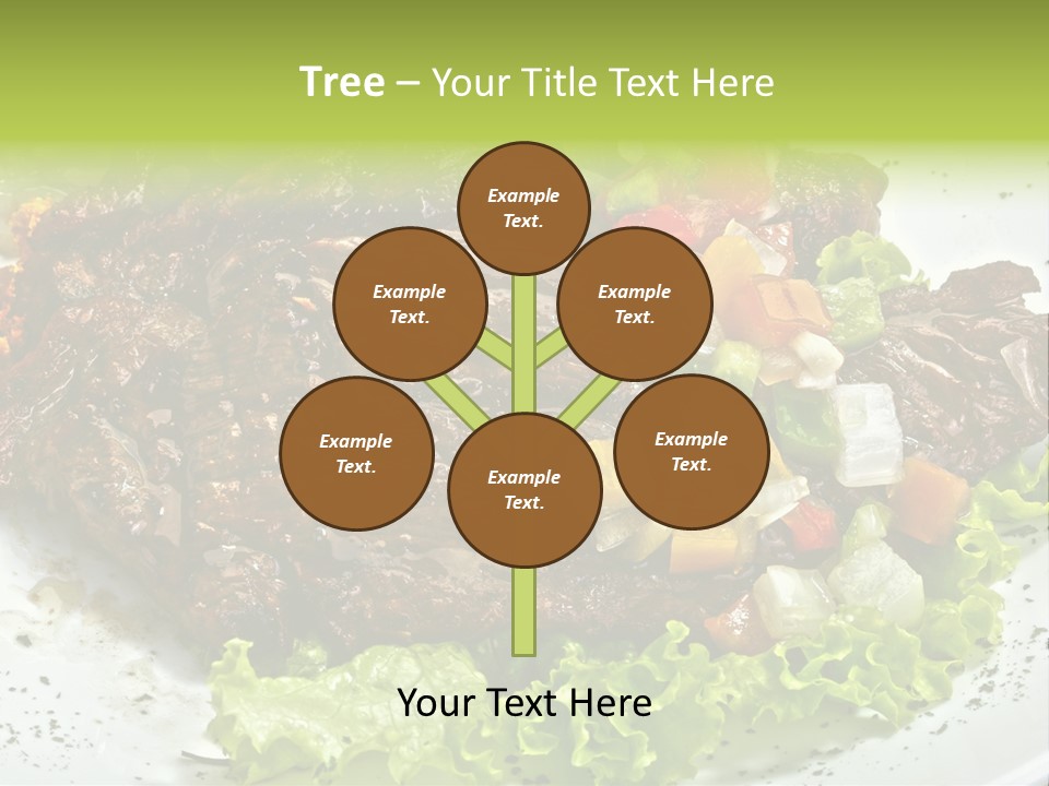 Cuisine Food Fire PowerPoint Template