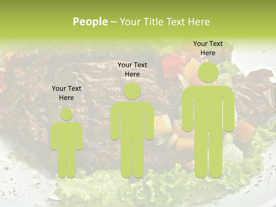 Cuisine Food Fire PowerPoint Template