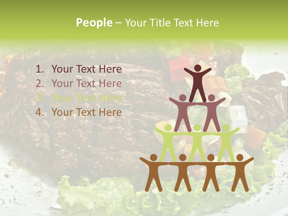 Cuisine Food Fire PowerPoint Template