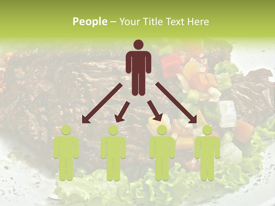 Cuisine Food Fire PowerPoint Template