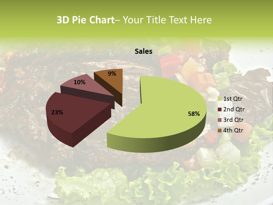 Cuisine Food Fire PowerPoint Template