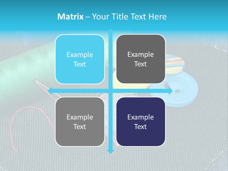 Cloth Textured Textile PowerPoint Template