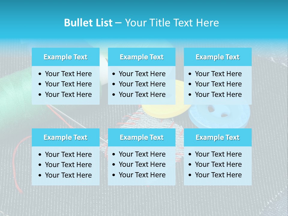 Cloth Textured Textile PowerPoint Template