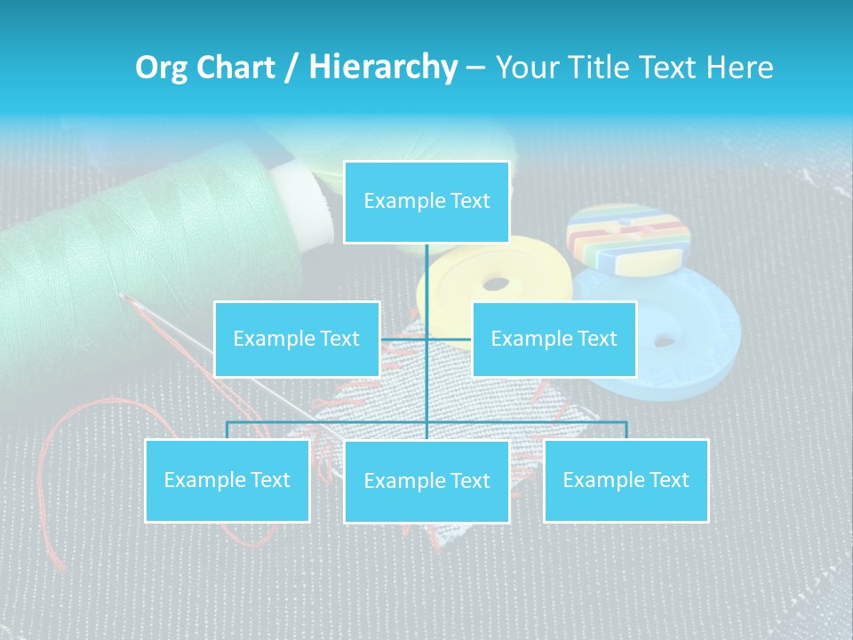 Cloth Textured Textile PowerPoint Template