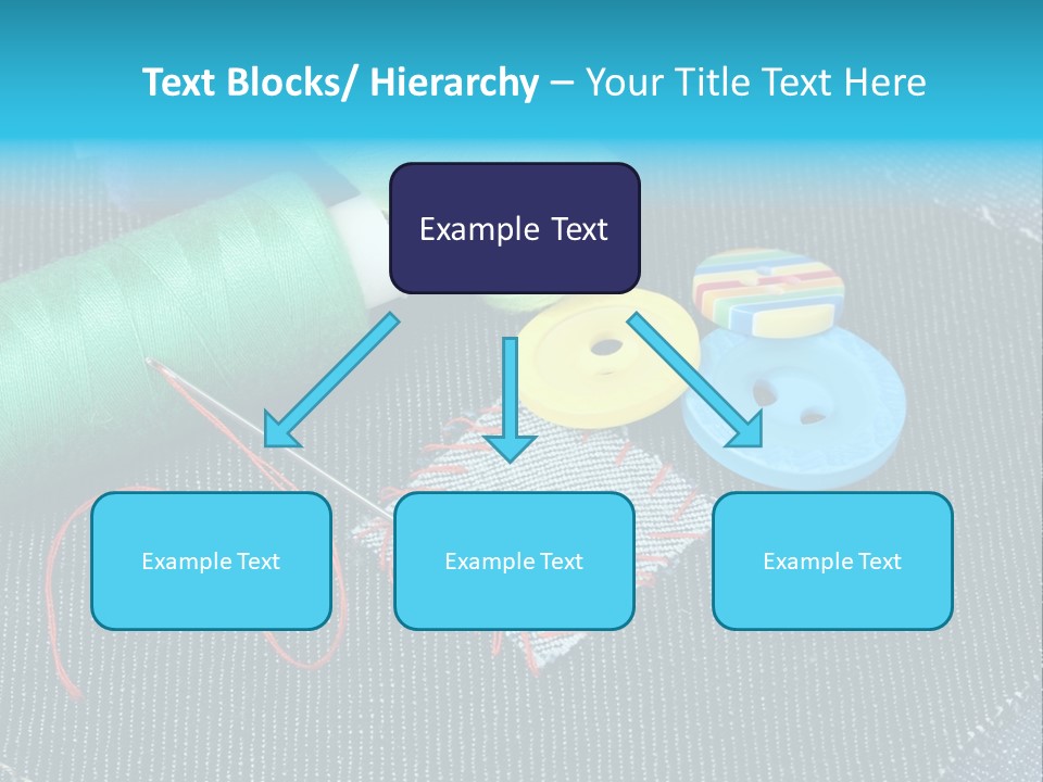 Cloth Textured Textile PowerPoint Template