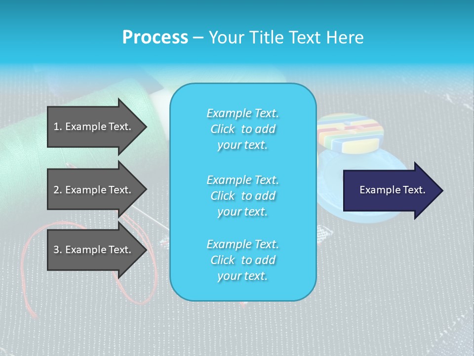 Cloth Textured Textile PowerPoint Template