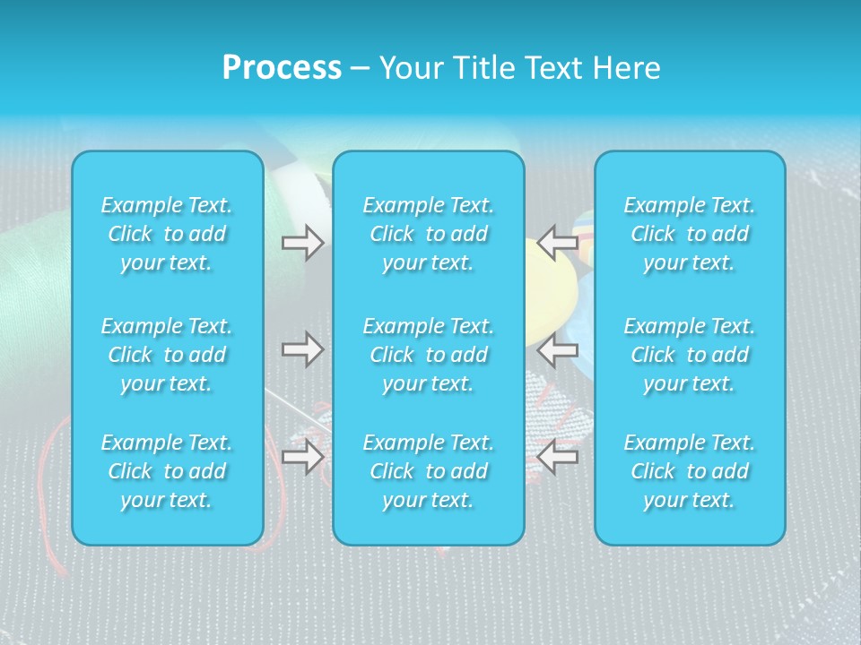 Cloth Textured Textile PowerPoint Template