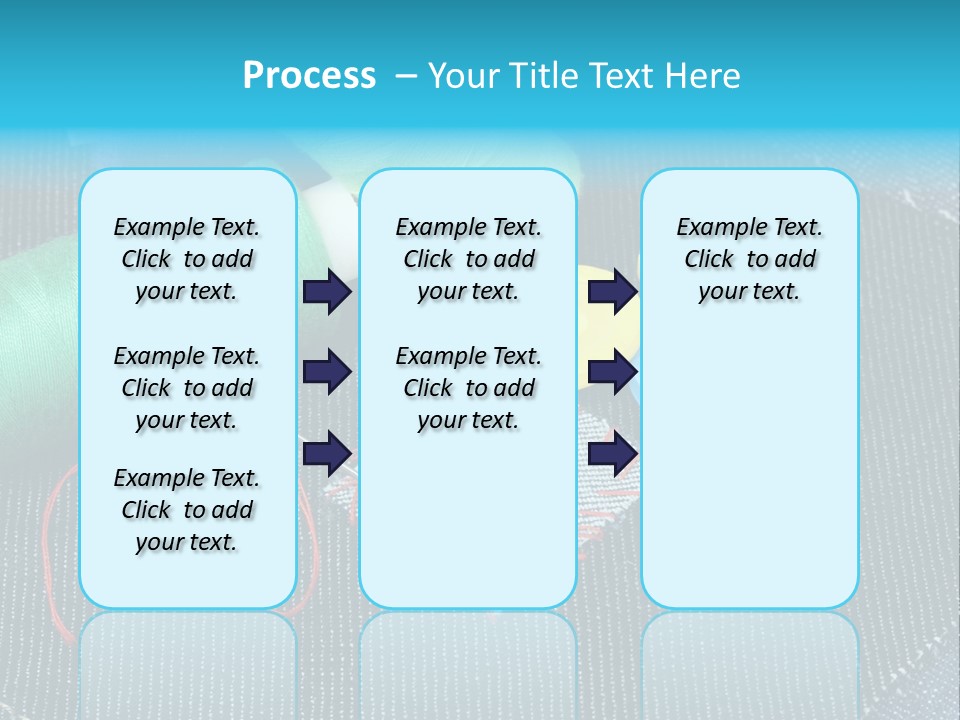 Cloth Textured Textile PowerPoint Template