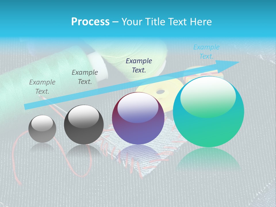 Cloth Textured Textile PowerPoint Template