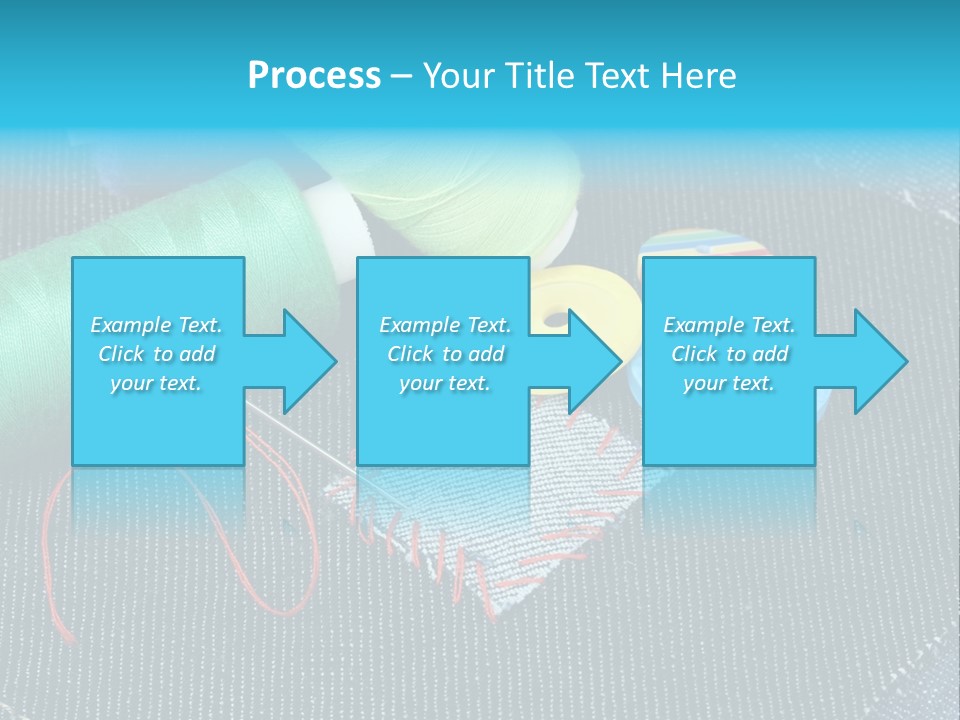 Cloth Textured Textile PowerPoint Template