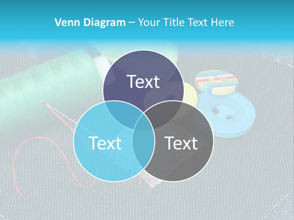 Cloth Textured Textile PowerPoint Template