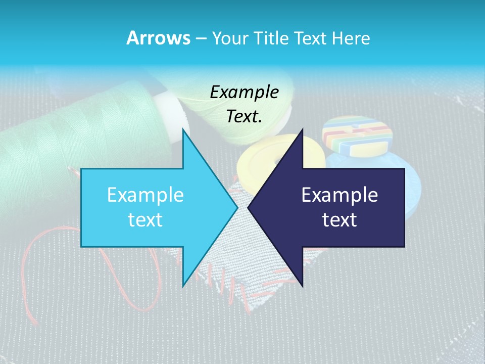 Cloth Textured Textile PowerPoint Template