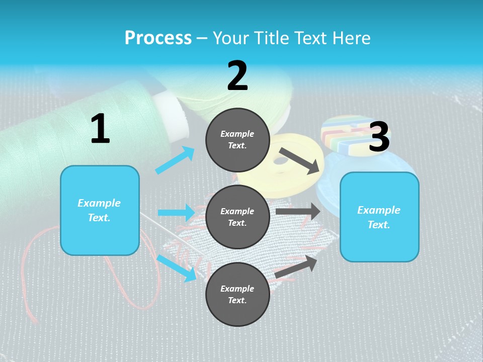 Cloth Textured Textile PowerPoint Template
