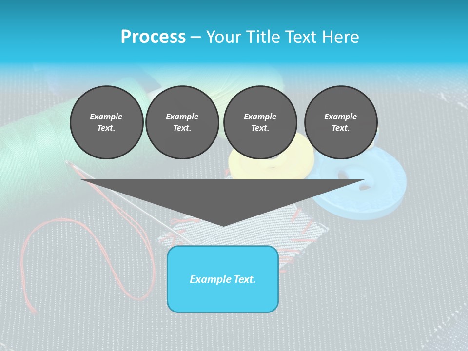 Cloth Textured Textile PowerPoint Template