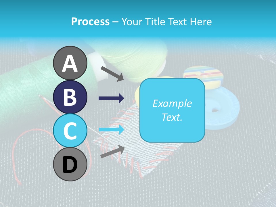 Cloth Textured Textile PowerPoint Template