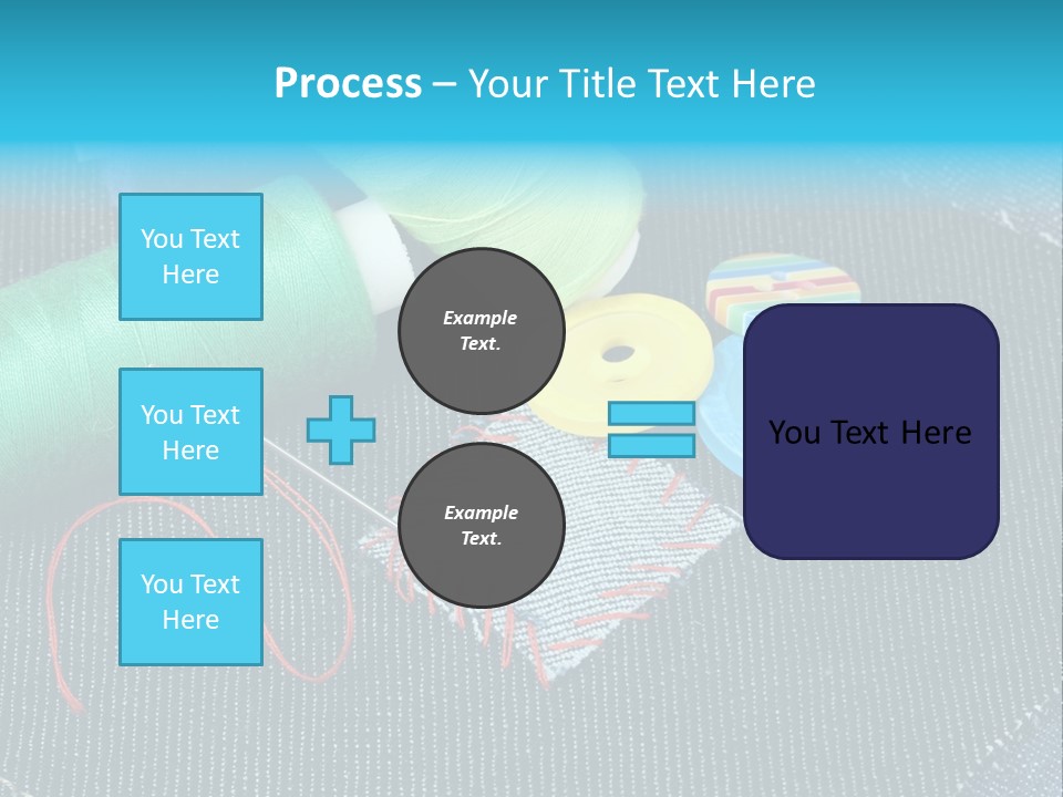 Cloth Textured Textile PowerPoint Template