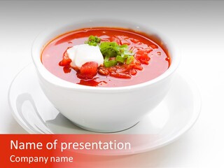 Cooked Hot Gourmet PowerPoint Template