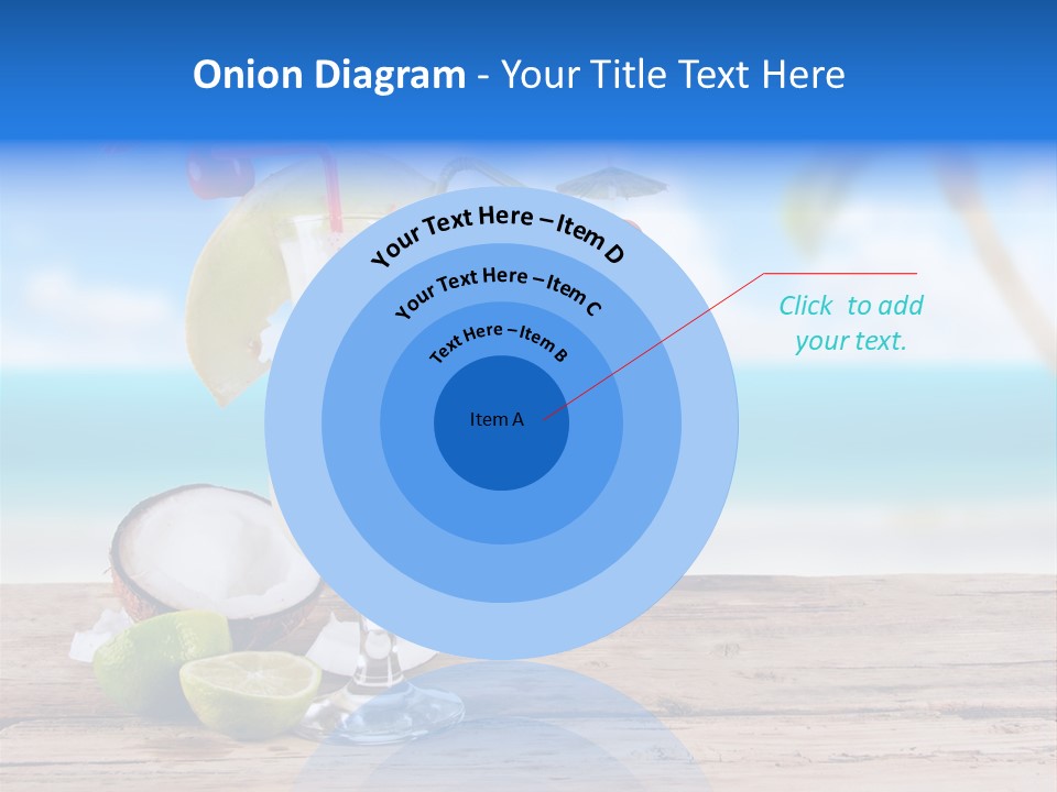Alcohol Deck Fruit PowerPoint Template