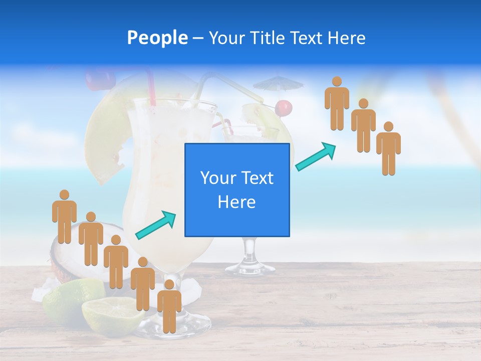 Alcohol Deck Fruit PowerPoint Template